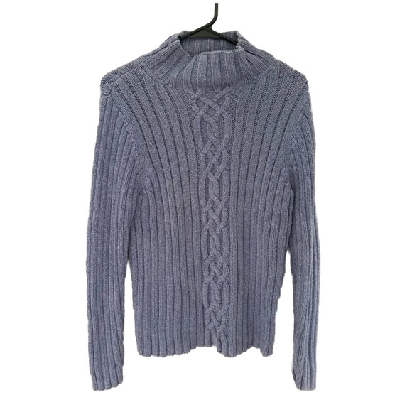 FINALE SALE 90s vintage L.L BEAN Turtle Neck Sweater - Picture 1 of 3